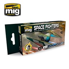 Ammo of MIG Zestaw farb SPACE FIGHTERS - SCI-FI COLORS