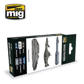 Ammo of MIG Spac Fighters Sci-Fi Colors