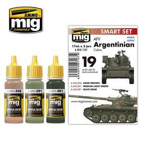 Ammo of MIG AVF Argentinian Colors