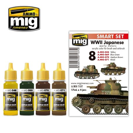 Ammo of MIG Japan AFV WWII COLORS