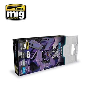 Ammo of MIG Purple Mechas Colors Set