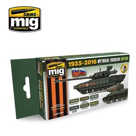 Ammo of MIG Mythical Russian Green Colors 1935-2016