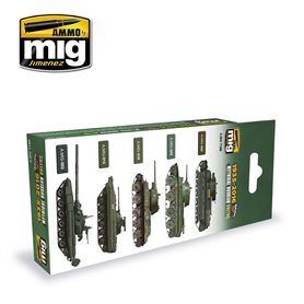 Ammo of MIG Mythical Russian Green Colors 1935-2016