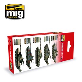 Ammo of MIG Modern Russian Camo Colors Set vol. 2