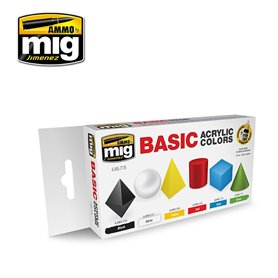 Ammo of MIG basic Acrylic Colors Set