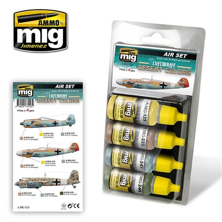 Ammo of MIG Luftwaffe Desert Colors Set