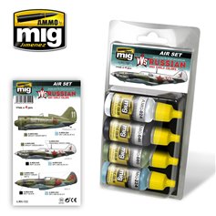 Ammo of MIG Zestaw farb WWII RUSSIAN EARLY AIRCRAFT COLORS