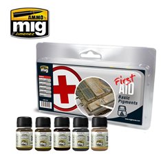 Ammo of MIG Zestaw FIRST AIR BASIC PIGMENTS
