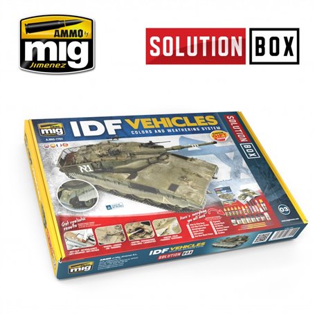 Ammo of MIG IDF Vehicles Solution Box