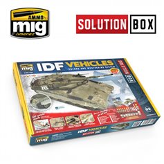 Ammo of MIG Zestaw IDF VEHICLES - SOLUTION BOX