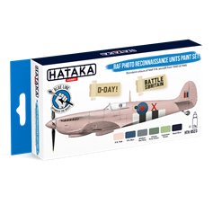 Hataka BS023 BLUE-LINE Paints set RAF PHOTO RECONNASSANCE UNIT 