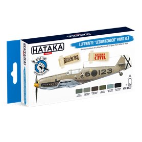 Hataka BS032 BLUE-LINE Paints set LUFTWAFFE LEGION CONDOR 
