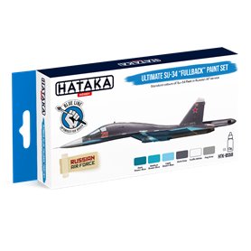 Hataka BS058 BLUE-LINE Paints set ULTIMATE SUKHOI SU-34 FULLBACK 