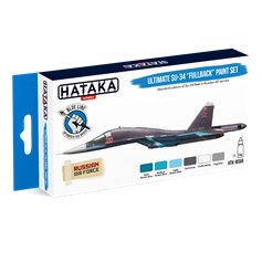 Hataka BS058 BLUE-LINE Zestaw farb ULTIMATE SUKHOI SU-34 FULLBACK