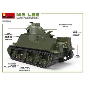 Mini Art 1:35 M3 Lee - późna produkcja