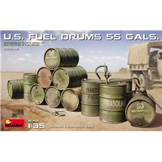 Mini Art 1:35 US FUEL DRUMS - 55 GALS 