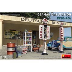 Mini Art 1:35 GERMAN GAS STATION - 1930-1940 