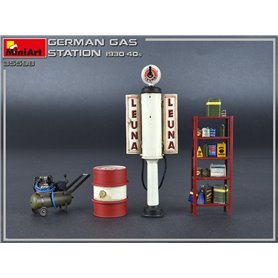 Mini Art 1:35 GERMAN GAS STATION - 1930-1940