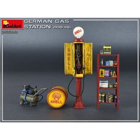 Mini Art 1:35 GERMAN GAS STATION - 1930-1940