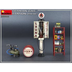 Mini Art 1:35 GERMAN GAS STATION - 1930-1940