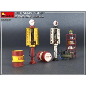 Mini Art 1:35 GERMAN GAS STATION - 1930-1940