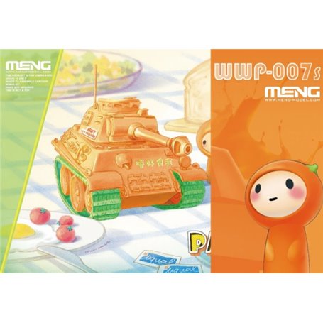 Meng WWP-007s Panther World War Toons w/resin