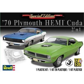 Monogram 4268 '70 Plymouth Hemi Cuda 2n1  1/25