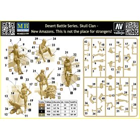 MB 35199 New Amazons-Desert Bttle series
