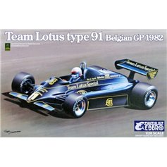 EBBRO 1:20 Lotus 91 Belgian GP 1982 