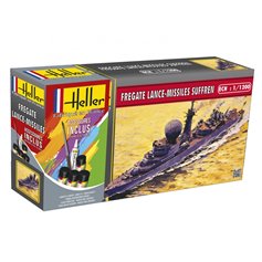 Heller 1:1200 Lance-Missiles Suffren - fregata - z farbami