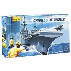 Heller 1:400 Charles De Gaulle 