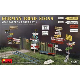 Mini Art 1:35 GERMAN ROAD SIGNS - WWII