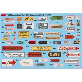 Mini Art 35602 GermanRoad Sings WWII E.F.-1