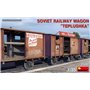 Mini Art 35300 Soviet railway wagon Teplushka
