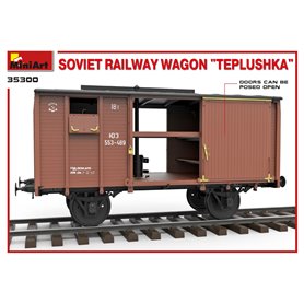 Mini Art 35300 Soviet railway wagon Teplushka