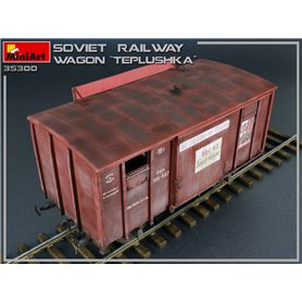 Mini Art 35300 Soviet railway wagon Teplushka