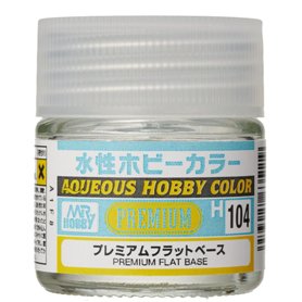 Gunze H104 PREMIUM CLEAR - Transparent varnish - SATIN - 10ml