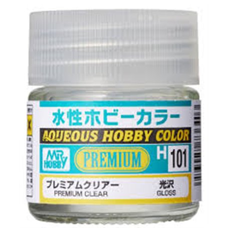 Gunze GSI Mr.Hobby Aqueous Acrylic Color Super Metallic HSM01 Fine Silver  (10ml)