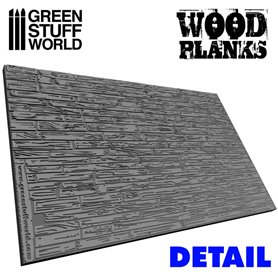 Green Stuff World WOLLING PIN - wałek do podstawek WOOD PLANKS