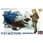 Hasegawa TH7-60117 Egg Plane P-51 Mustang