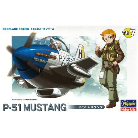 Hasegawa TH7-60117 Egg Plane P-51 Mustang