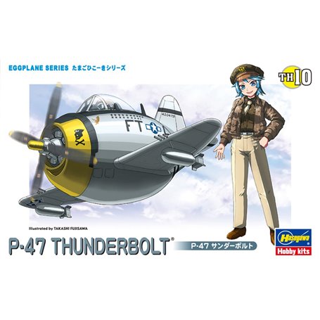 Hasegawa TH10-60120 Egg Plane P-47 Thunderbolt