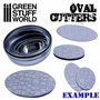 Green Stuff World Oval Cutters for Bases
