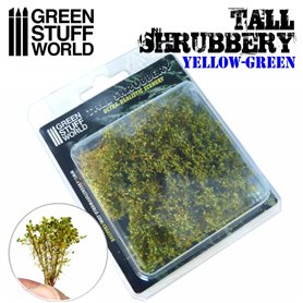 Green Stuff World Tall Shrubbery - Yellow Green