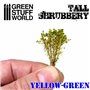 Green Stuff World Tall Shrubbery - Yellow Green