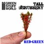 Green Stuff World Tall Shrubbery - Red Green