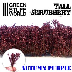 Green Stuff World Tall Shrubbery - Autumn Purple