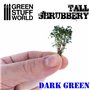 Green Stuff World Tall Shrubbery - Dark Green
