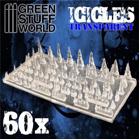 Green Stuff World Resin Stalactites and Icicles