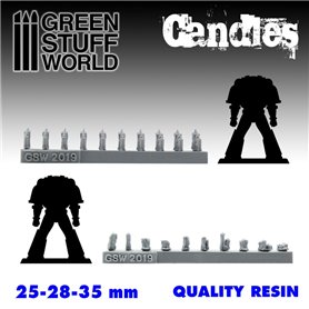 Green Stuff World 70x Resin Candles